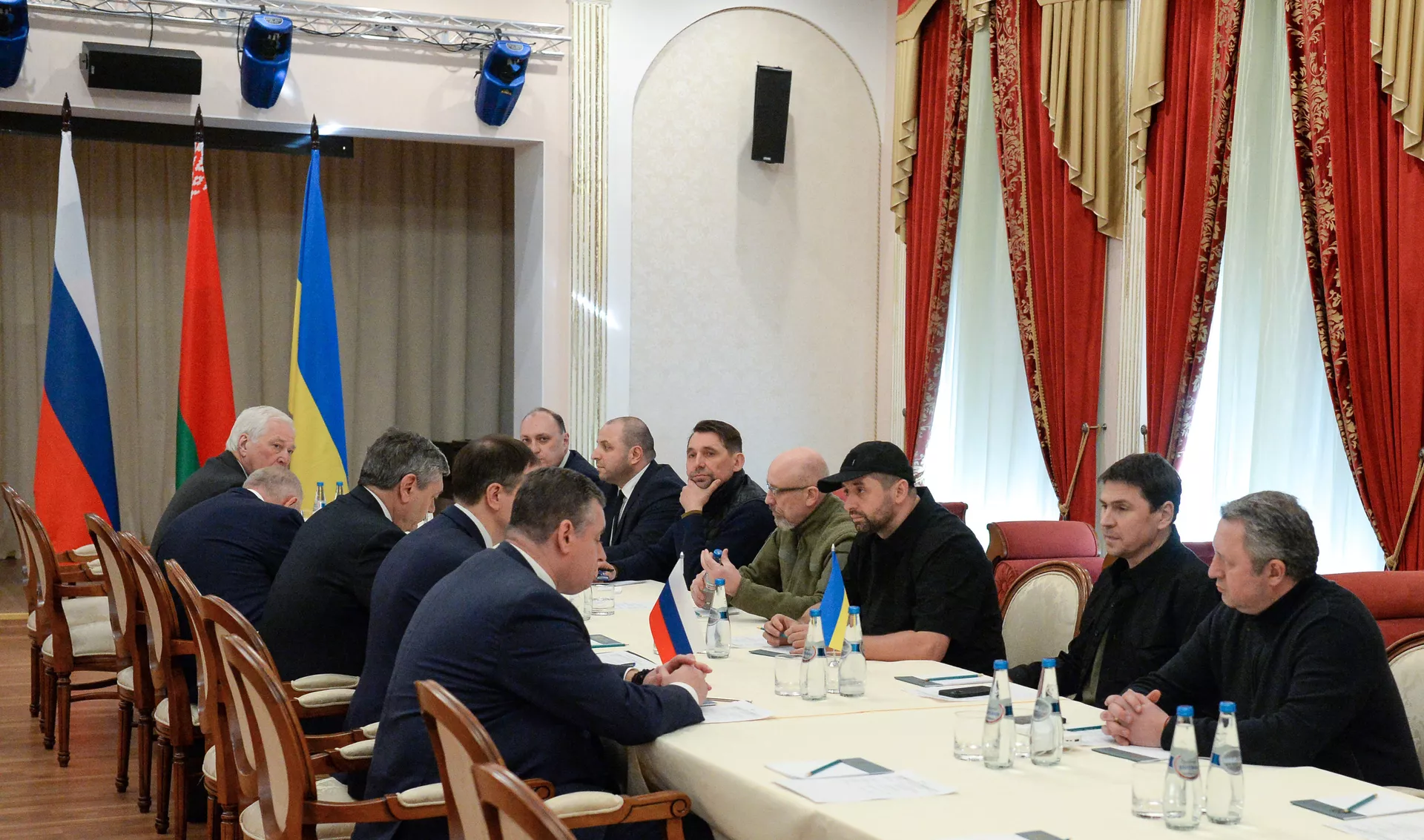Переговоры России и Украины в Гомельской области - ПРАЙМ, 1920, 28.02.2022