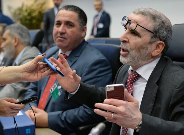 Глава ливийской нефтяной компании NOC на заседании ОПЕК