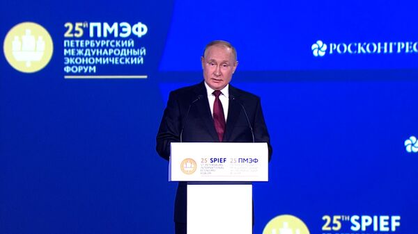 TEST: LIVE: Выступление Путина на пленарном заседании ПМЭФ-2022