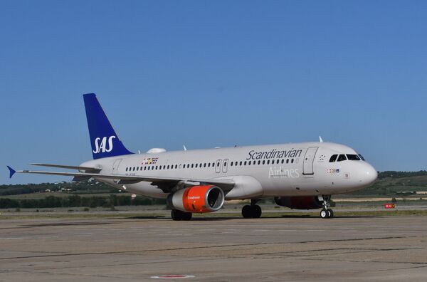 Самолет Scandinavian Airlines (SAS)