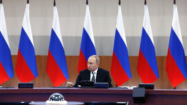 Рабочая поездка президента РФ В. Путина в Дальневосточный федеральный округ 
