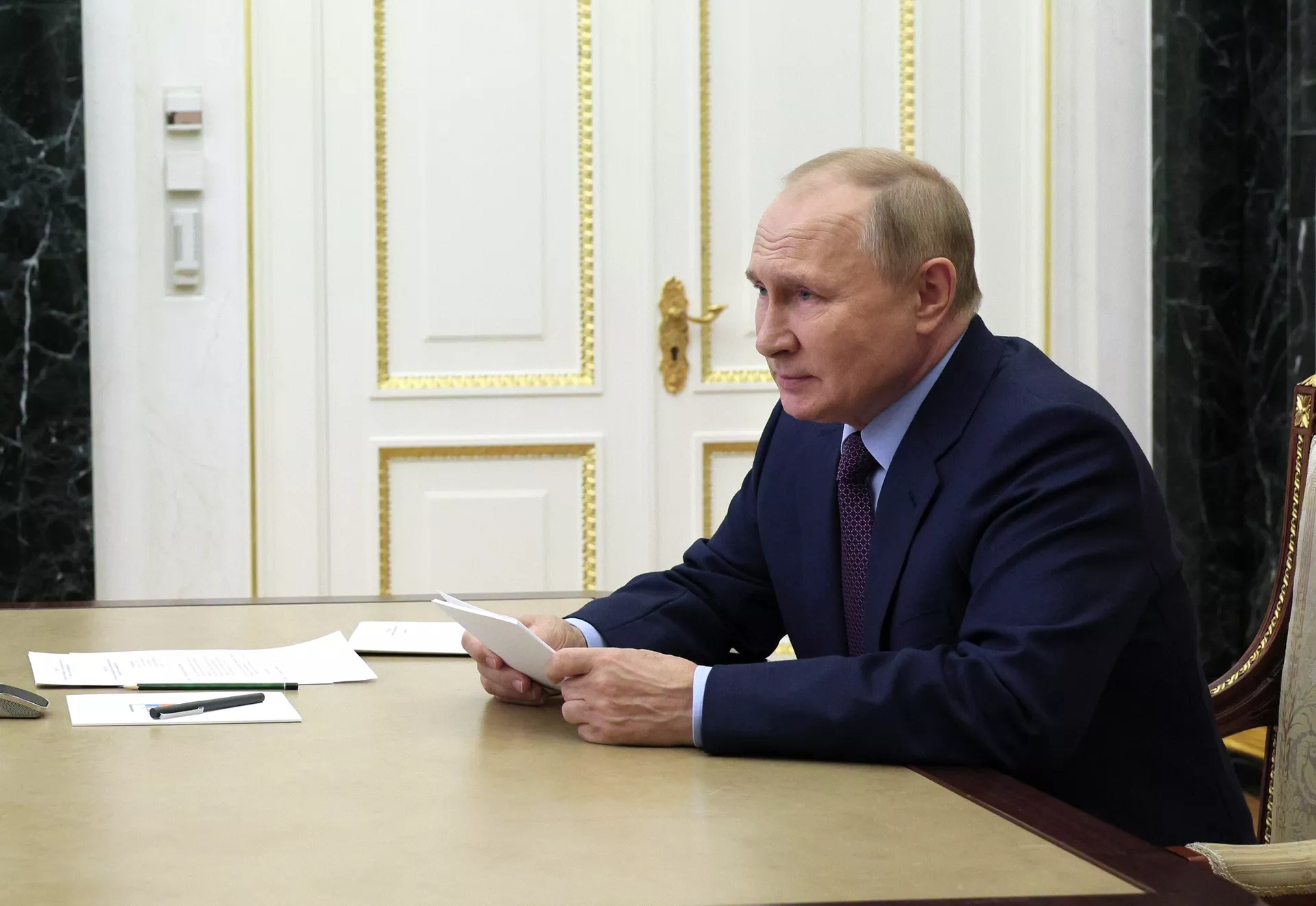 Президент РФ В. Путин провел совещание по экономическим вопросам - ПРАЙМ, 1920, 02.11.2022