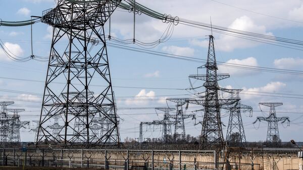 Энергодар в Запорожской области частично обесточен из-за повреждения ЛЭП