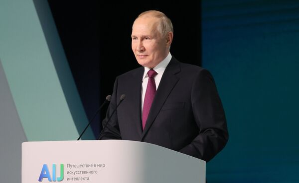 Президент РФ В. Путин принял участие в международной конференции Путешествие в мир искусственного интеллекта