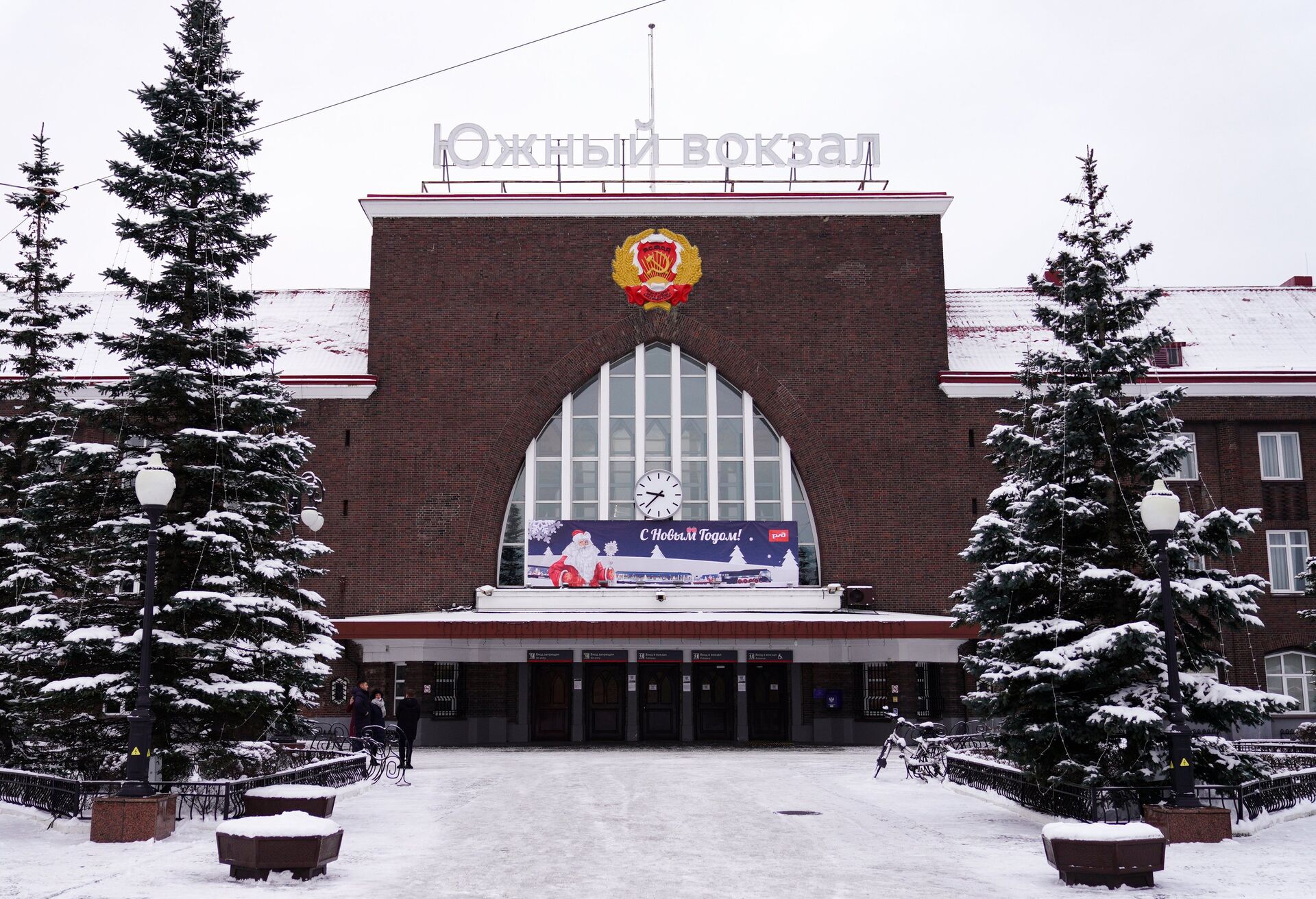 Железнодорожный вокзал Калининграда - ПРАЙМ, 1920, 15.12.2022