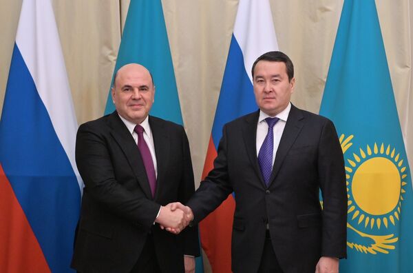 Рабочий визит премьер-министра РФ М. Мишустина в Казахстан