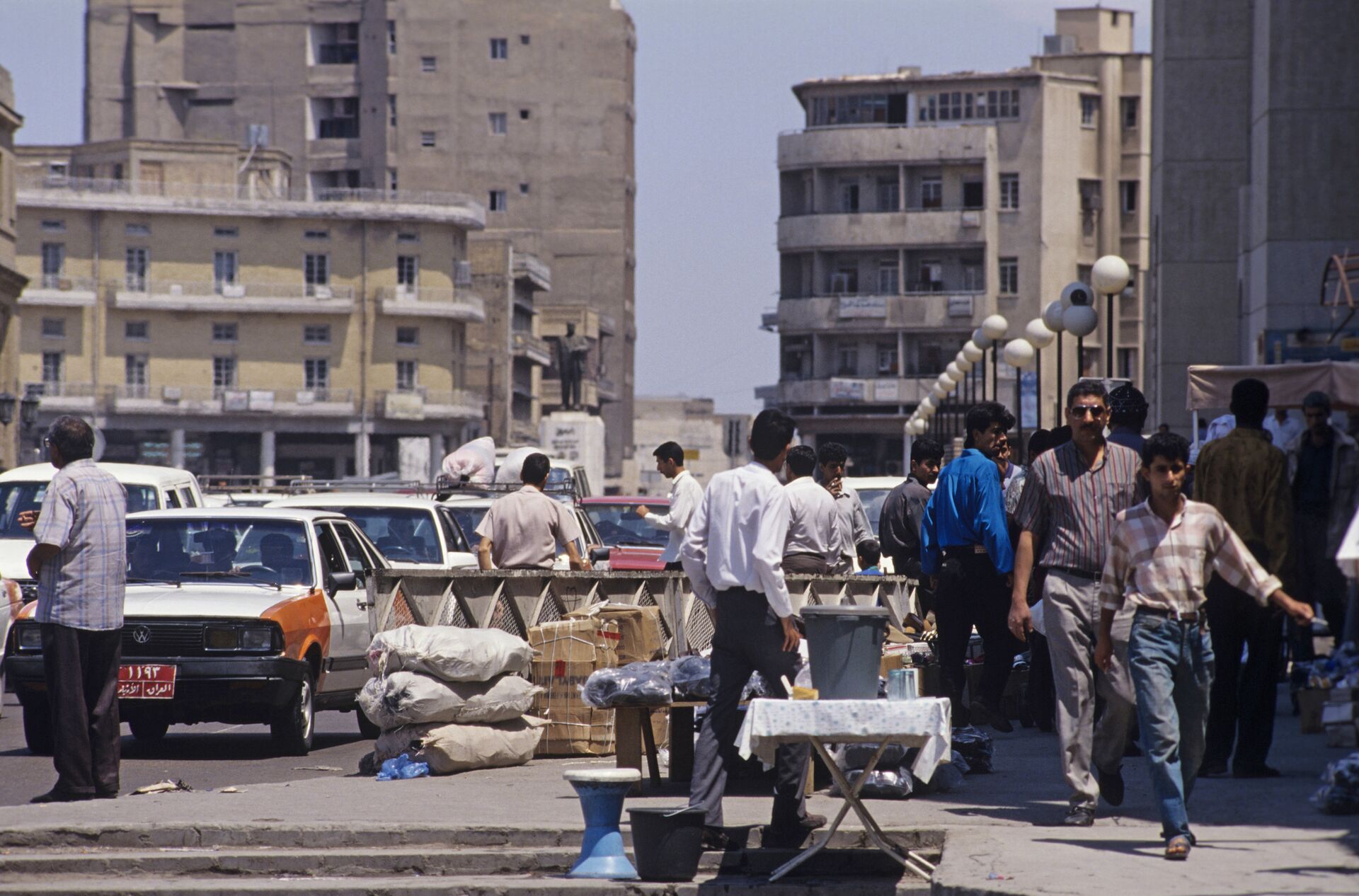 Одна из центральных улиц Багдада в Ираке. - ПРАЙМ, 1920, 11.02.2023