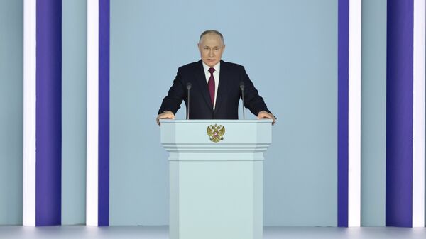 Послание президента РФ Владимира Путина Федеральному собранию