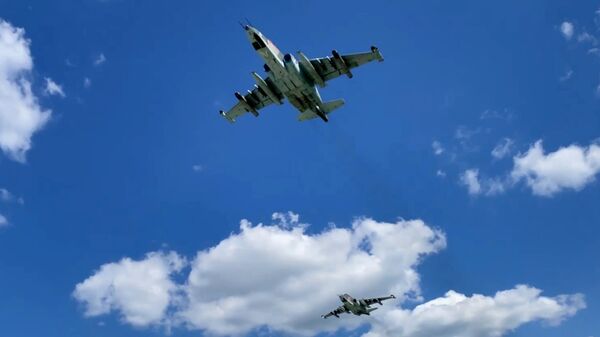 Штурмовики Су-25. Архивное фото