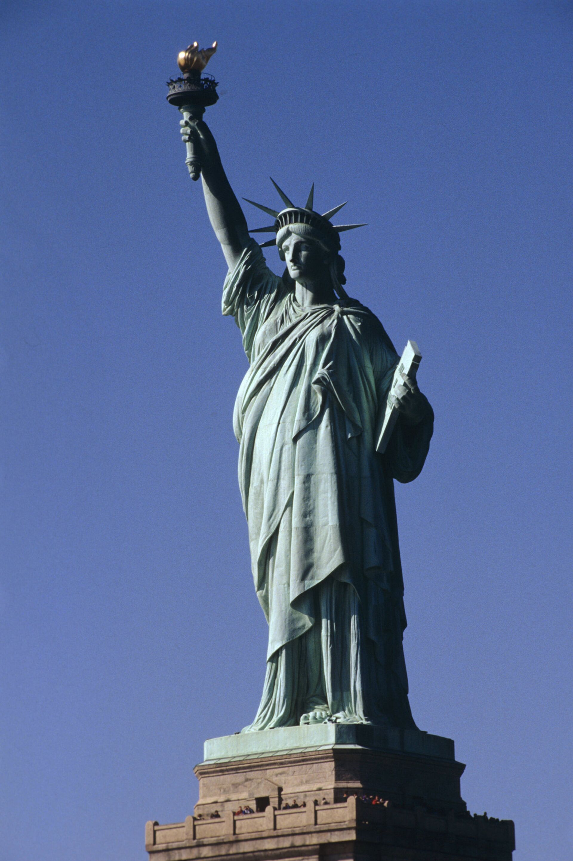 Статуя Свободы в Нью-Йорке - ПРАЙМ, 1920, 25.07.2023