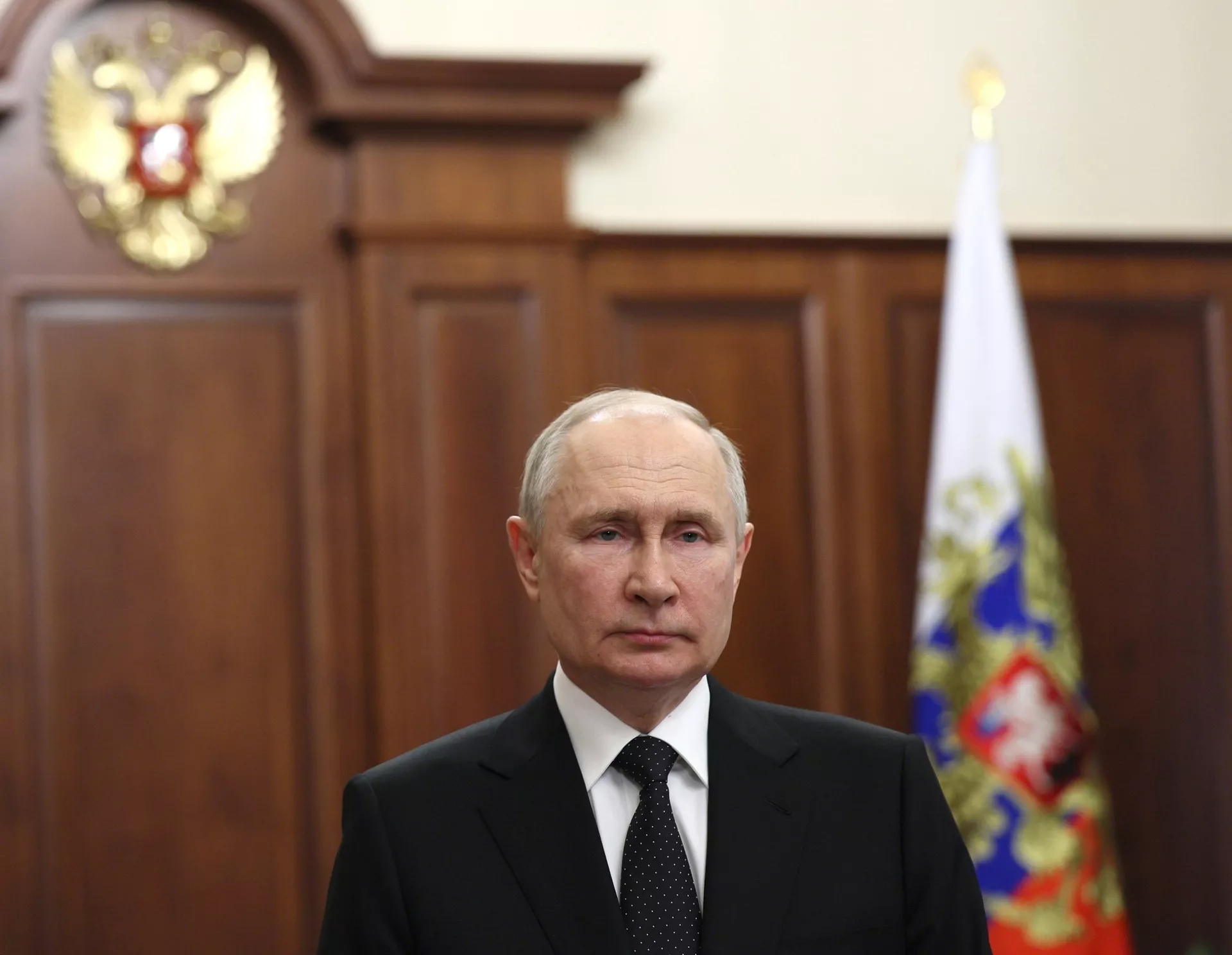 Обращение президента РФ В. Путина к гражданам России - ПРАЙМ, 1920, 27.06.2023