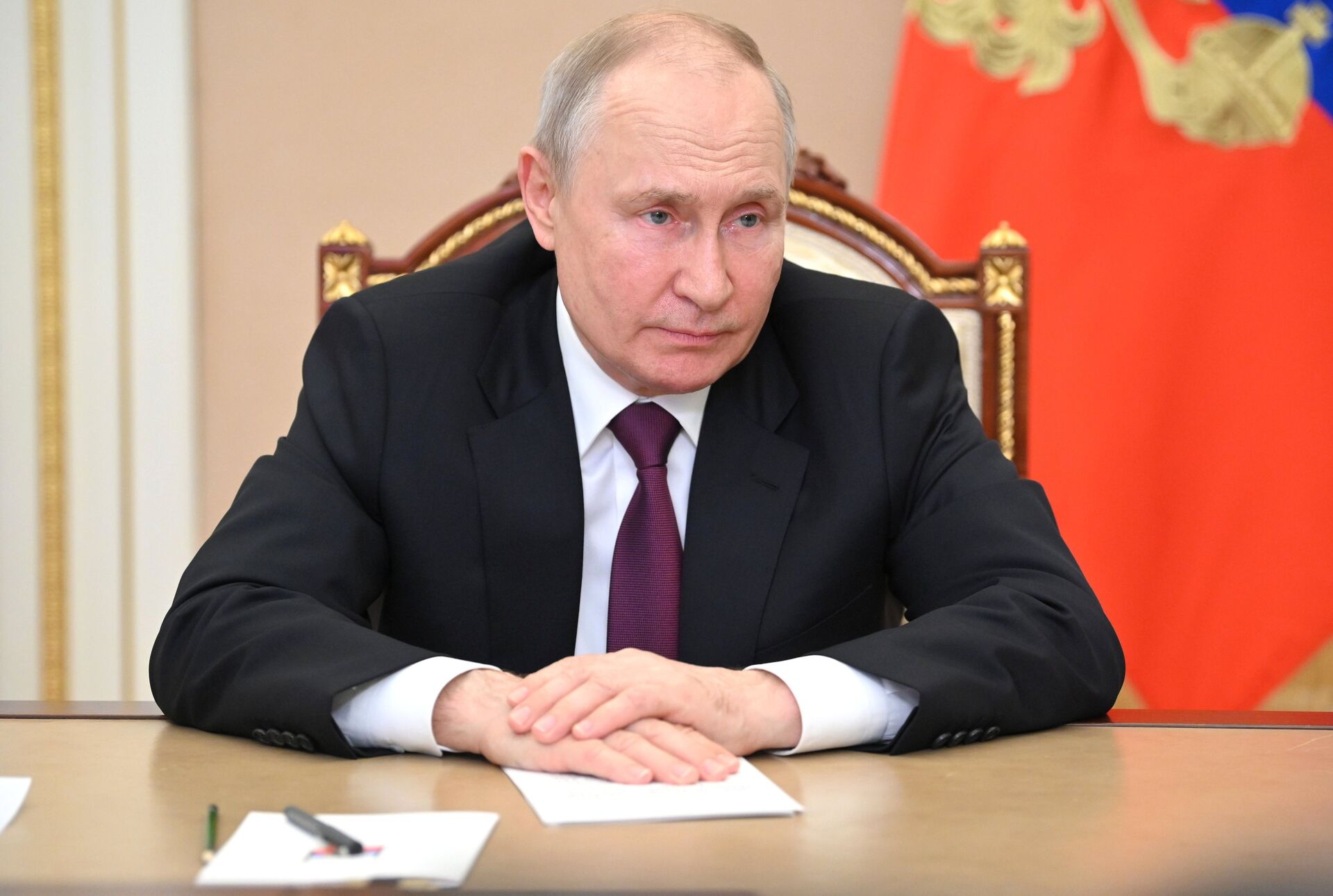 Президент РФ В. Путин провел совещание по экономическим вопросам - ПРАЙМ, 1920, 04.08.2023