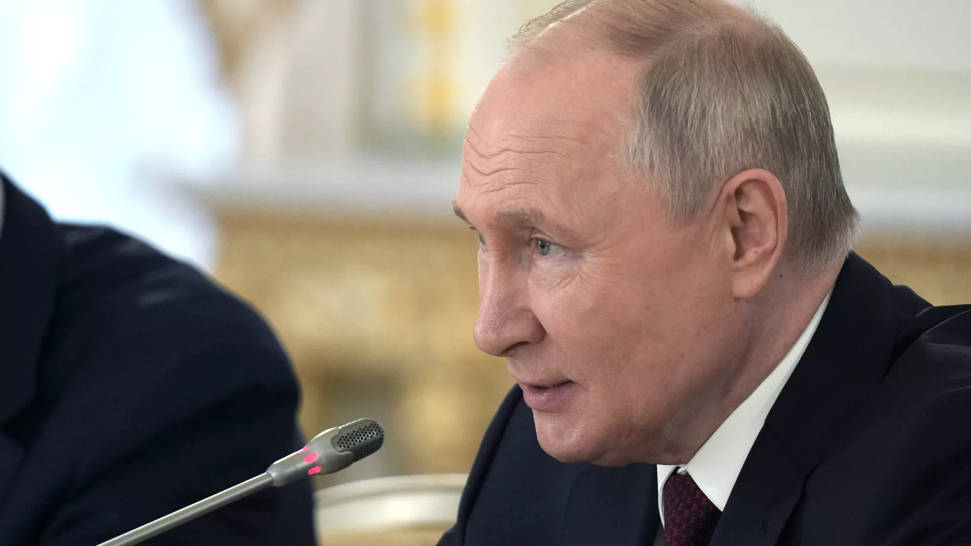 Беседа президента РФ В. Путина с президентом переходного периода Буркина Фасо И. Траоре - ПРАЙМ, 1920, 12.09.2023