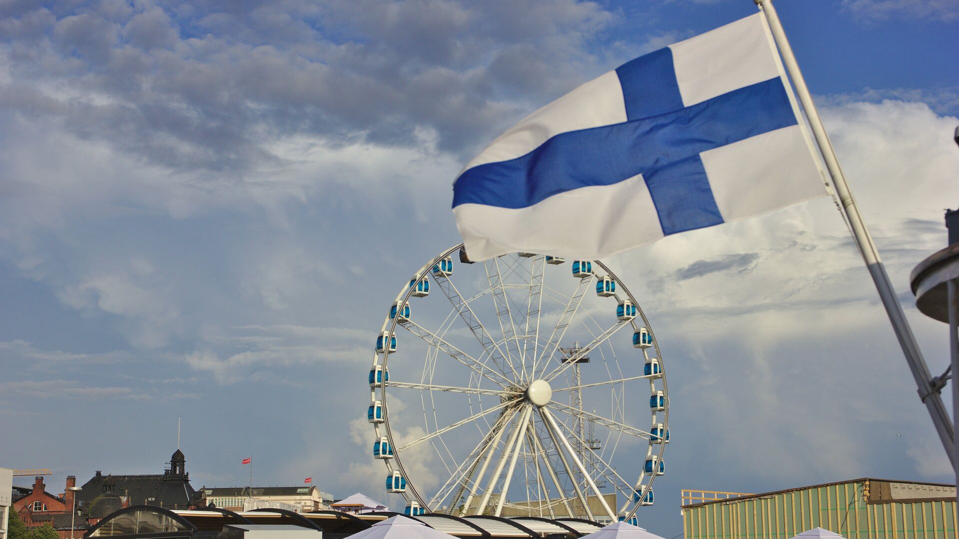 Флаг Финляндии, Хельсинки - ПРАЙМ, 1920, 15.01.2024