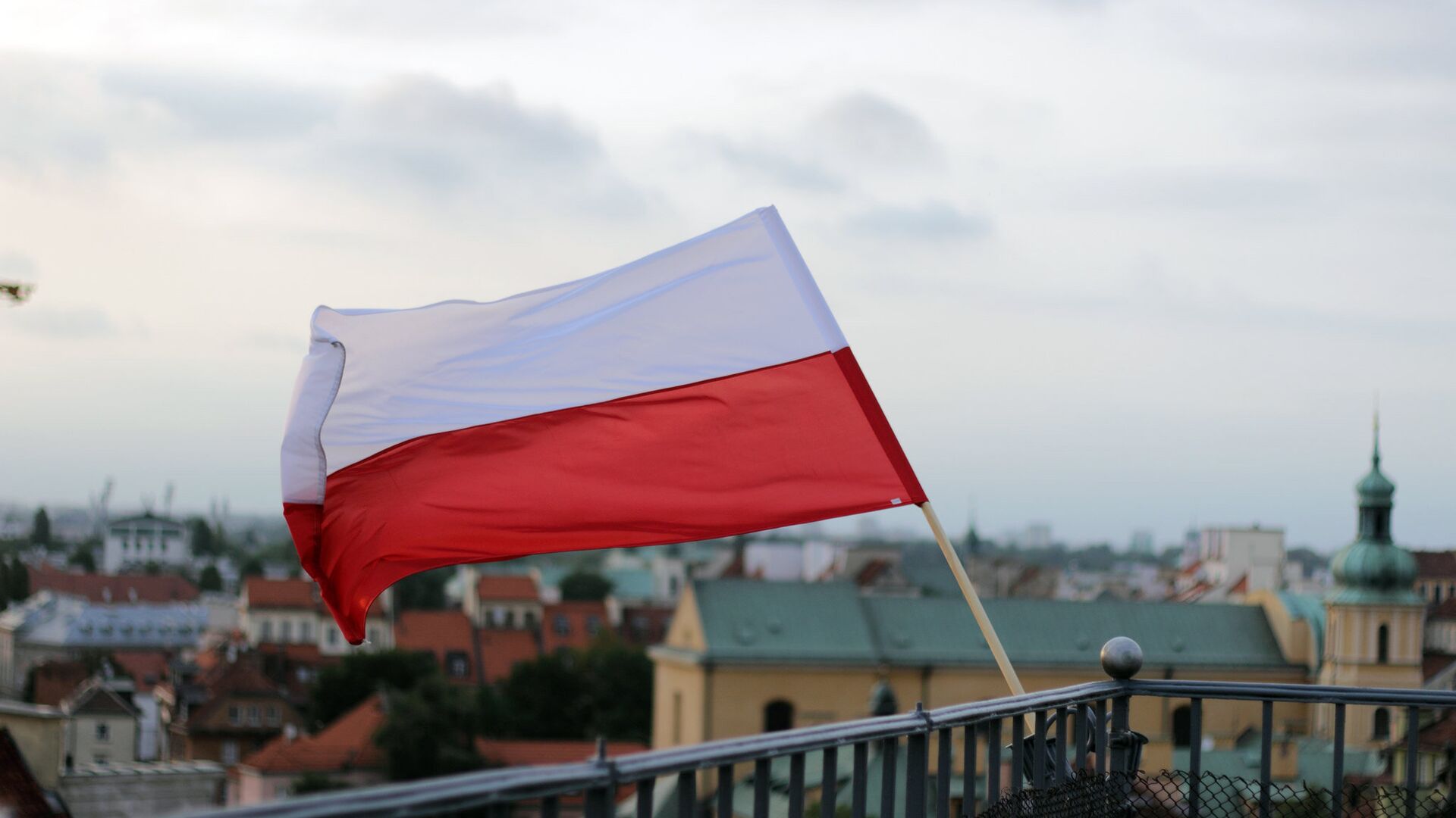 Польский флаг, Варшава - ПРАЙМ, 1920, 07.02.2024