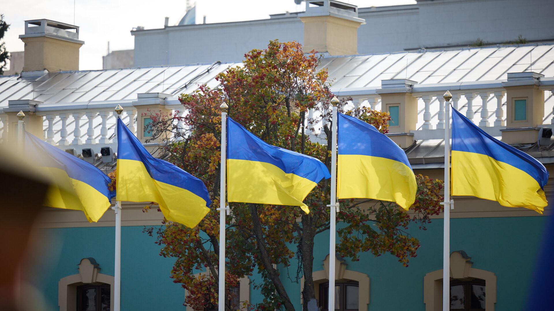 Украинский флаг, Киев - ПРАЙМ, 1920, 15.01.2024