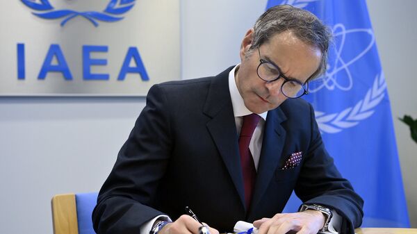 Генеральный директор МАГАТЭ Рафаэль Гросси