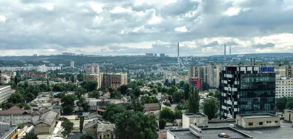 Вид на Кишинев, Молдова