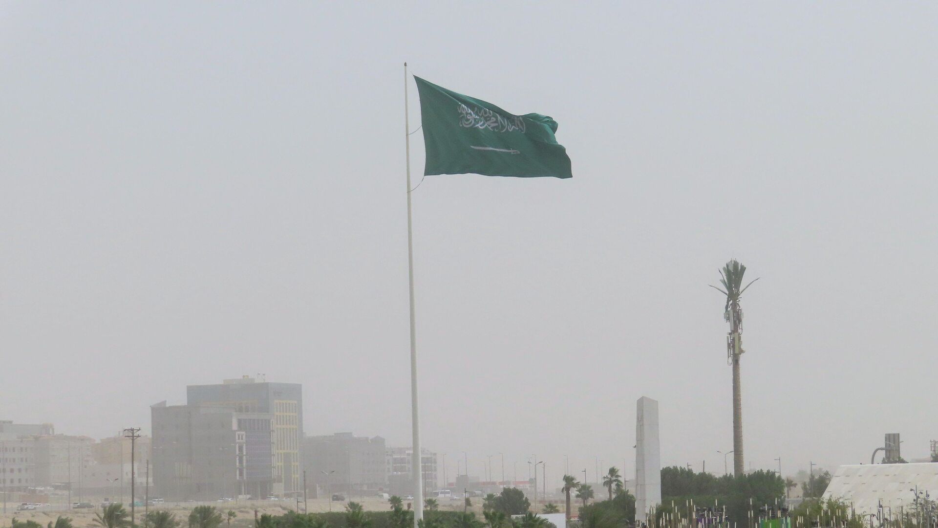 Флаг Саудовской Аравии - ПРАЙМ, 1920, 12.10.2023