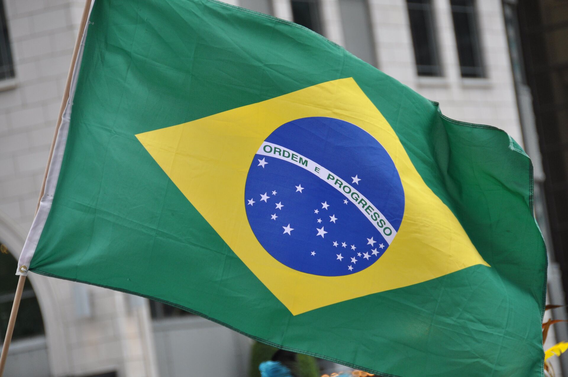 Флаг Бразилии - ПРАЙМ, 1920, 02.09.2023