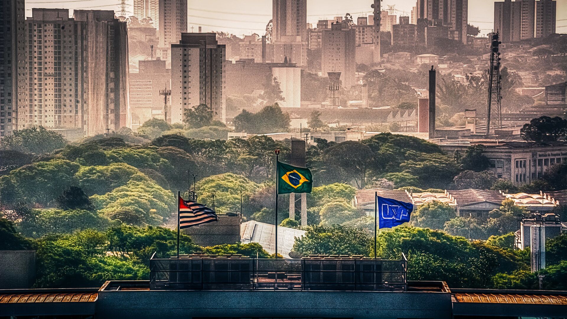 Вид на Сан-Пауло, Бразилия - ПРАЙМ, 1920, 26.03.2024