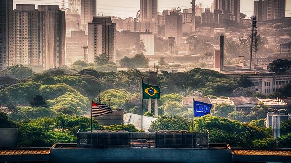 Вид на Сан-Пауло, Бразилия