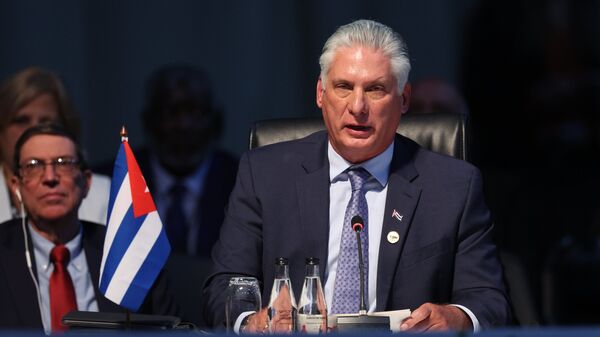 Президент Республики Куба Мигель Диас-Канель