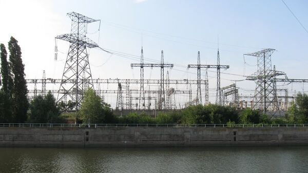 Кременчугская ГЭС. Архивное фото