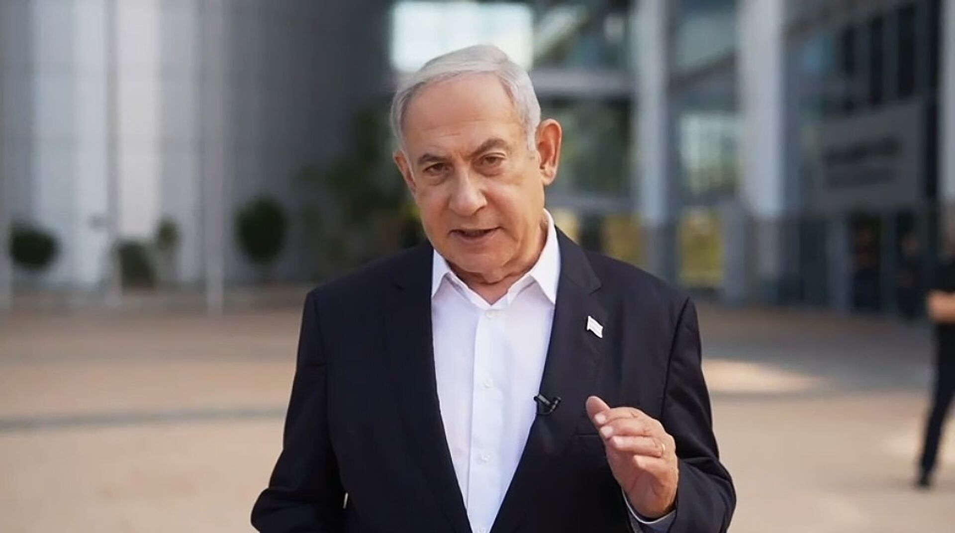 Выступление Биньямина Нетаньяху в связи с обстрелом Израиля 7 октября 2023 года - ПРАЙМ, 1920, 07.10.2023