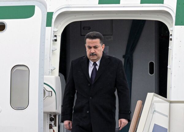 Прилет премьер-министра Ирака Мухаммеда ас-Судани в Москву