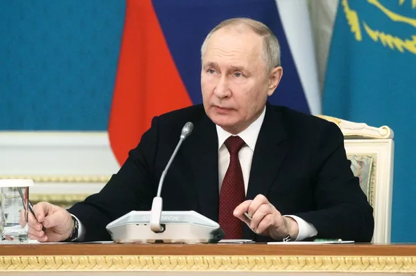 Визит президента РФ В. Путина в Казахстан