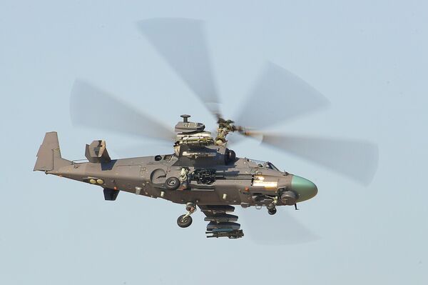 Российский боевой вертолет Ка-52 Аллигатор