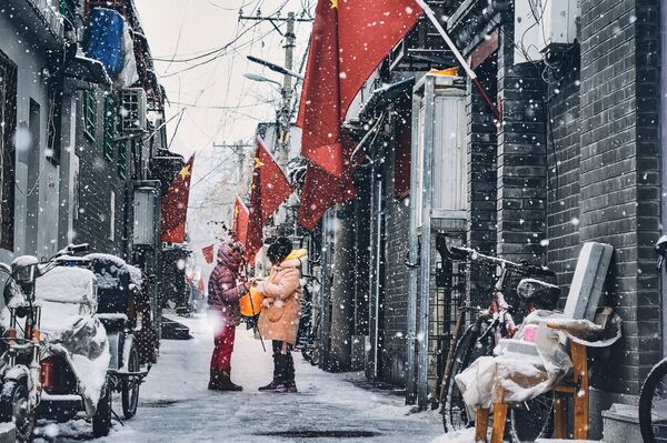 Зимний Пекин, Китай