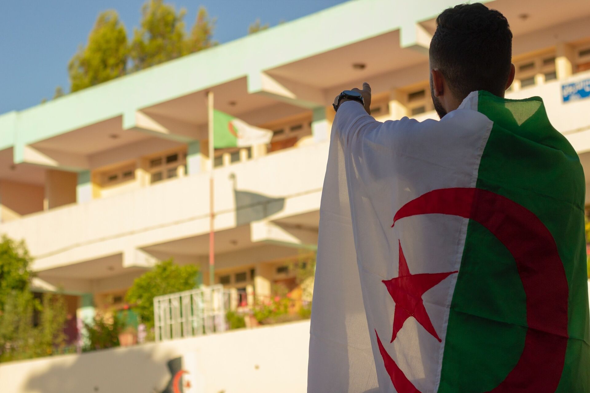 Флаг Алжира - ПРАЙМ, 1920, 10.02.2024