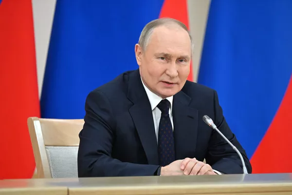 Президент РФ В. Путин