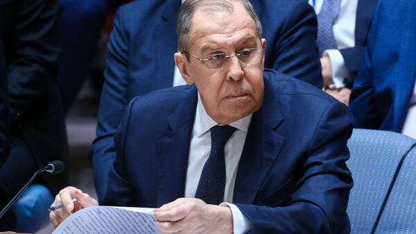 Глава МИД РФ С. Лавров принял участие в заседании СБ ООН по Украине