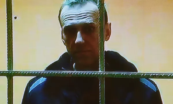 Алексей Навальный, отбывающий наказание в исправительной колонии №2 города Покров Владимирской области