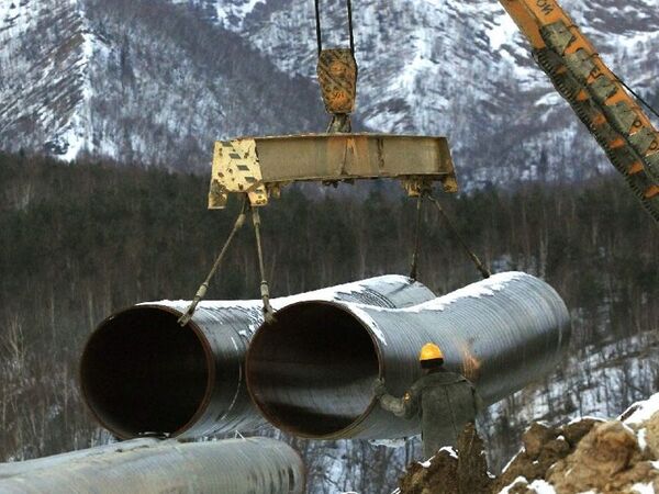 Газпром начал строительство газопровода Сахалин-Хабаровск-Владивосток /версия 1/