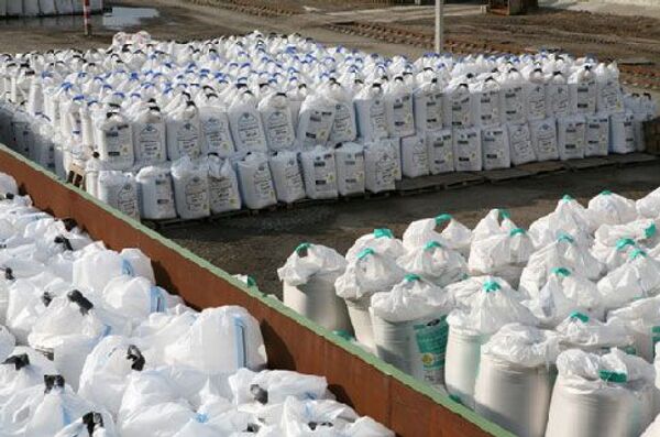  Фосагро в 2012 г увеличило производство фосфорных удобрений на 5,7% - до 4,34 млн т