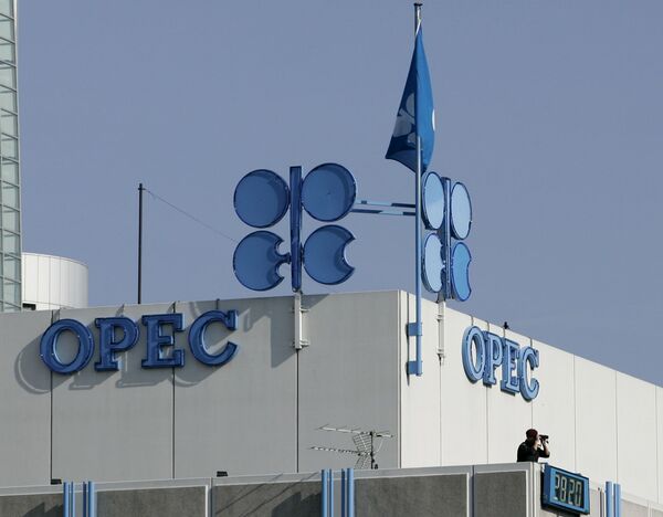 ОПЕК прогнозирует рост спроса на нефть в мире в 2012 г на 0,8 млн баррелей в сутки