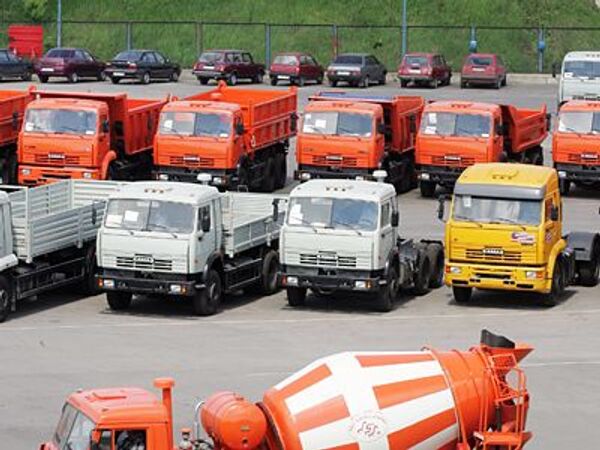 Выпуск грузовиков КАМАЗ вырос за 9 месяцев на 19%