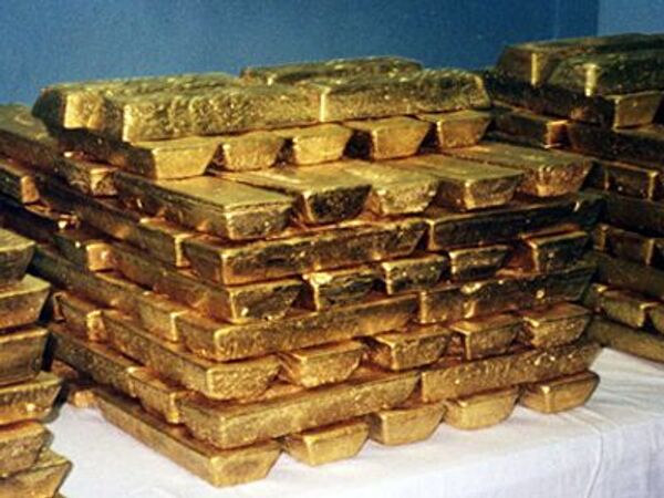 Цена на золото растет после известий о положительном решении Конституционного суда ФРГ о присоединении страны к МФС