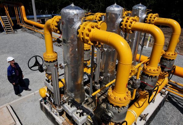 Украина за 7 месяцев сократила транзит газа в Европу на 30,9%