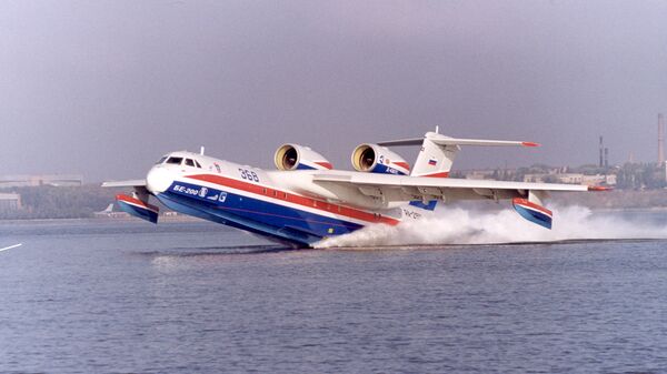 Самолет-амфибия Бе-200.