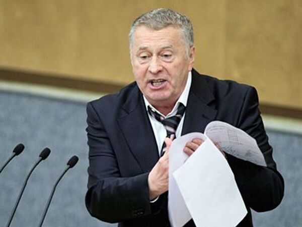 В.Жириновский будет участвовать в президентских выборах 2012 г