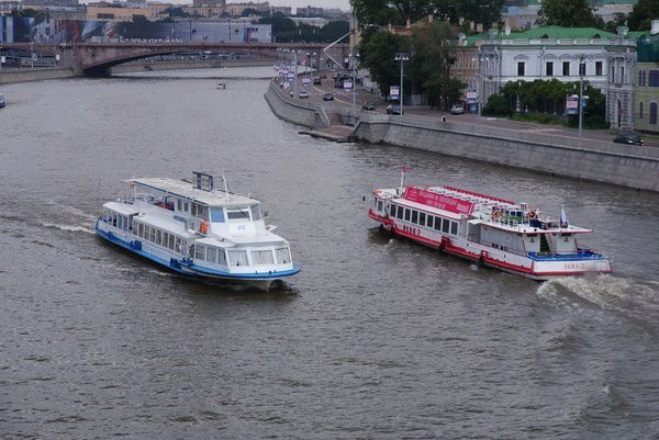 Пассажирская навигация сегодня официально открывается на Москве-реке